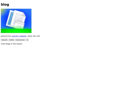 blog screenshot
