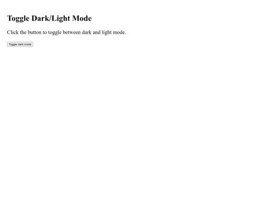 darkmode screenshot