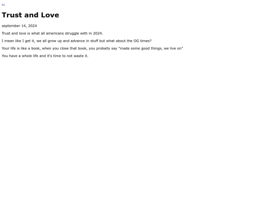 trustandlove screenshot