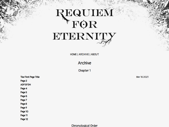 archive screenshot