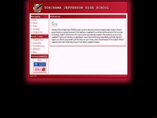 athletics screenshot
