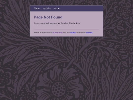 not_found screenshot