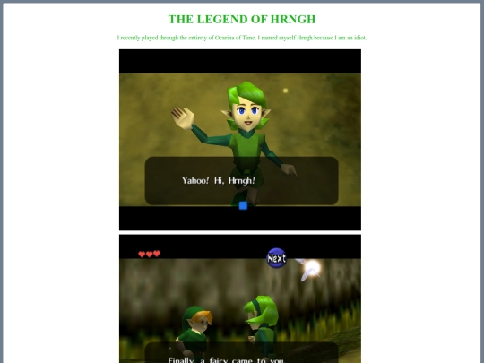OCARINA OF TIME screenshot