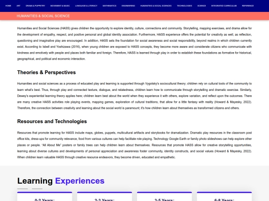 website/human-social screenshot
