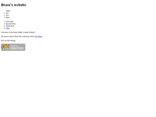 index screenshot