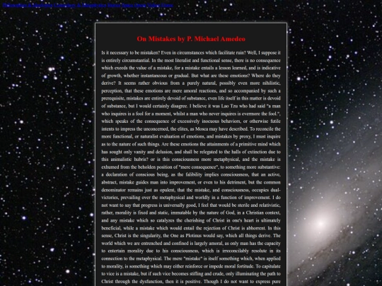OnMistakes screenshot
