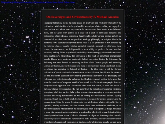 OnS&C screenshot