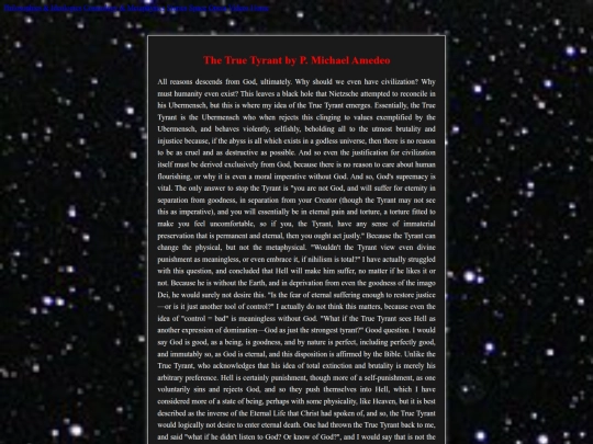 TrueTyrant screenshot