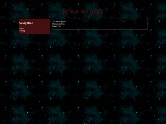 writing screenshot