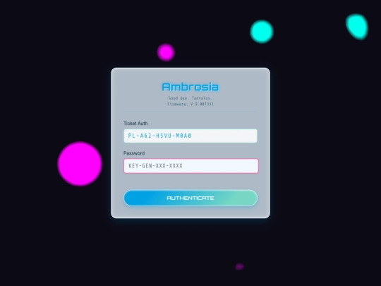ambrosia screenshot