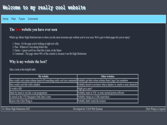 index screenshot