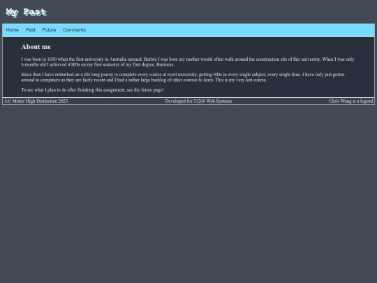 past screenshot