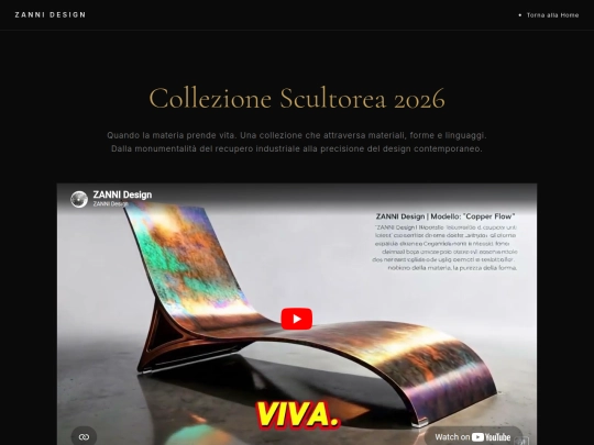 COLLEZIONE-SCULTOREA-2026 screenshot