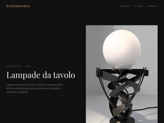 design-lampade da tavolo screenshot