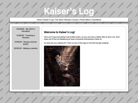 kaisers-log screenshot