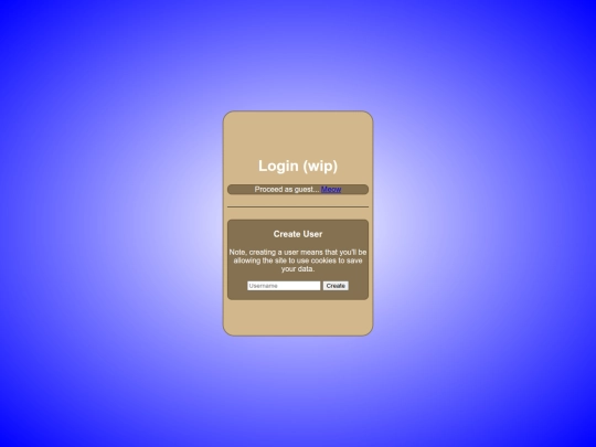 login screenshot