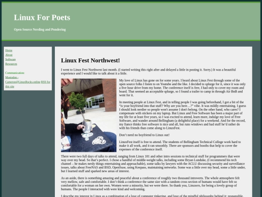 Posts/2017-06-linuxfest screenshot