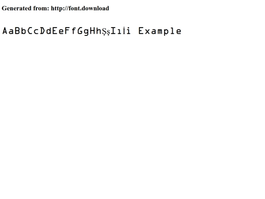 ocr-a-std-webfont/example screenshot