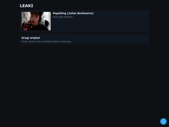 index screenshot