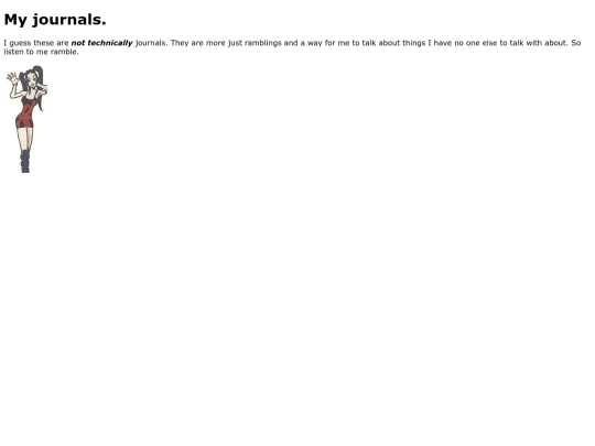 journals screenshot