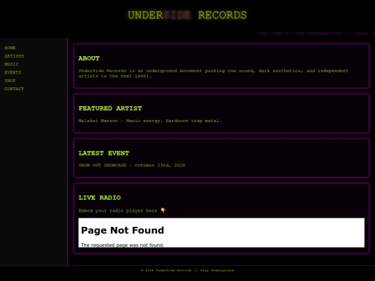 index screenshot