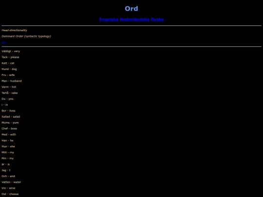 swedish screenshot
