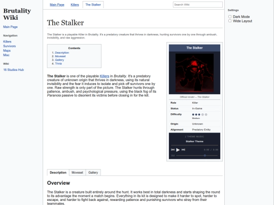 Brutality/Killers/Added/stalker screenshot