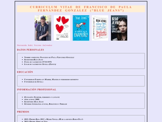curriculum screenshot