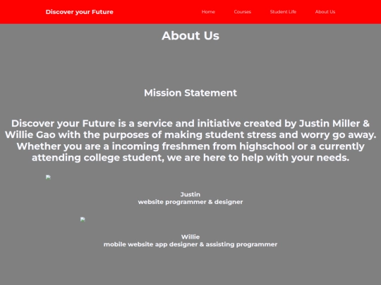 Final Project w/about screenshot