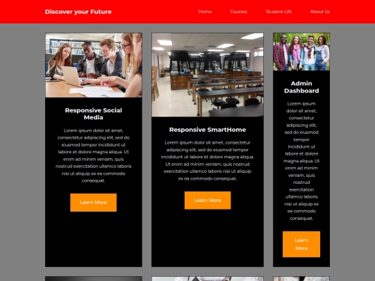 Final Project w/courses screenshot