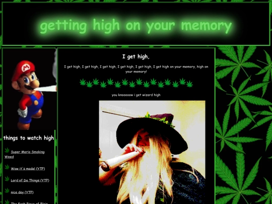 supermariosmokingweed screenshot