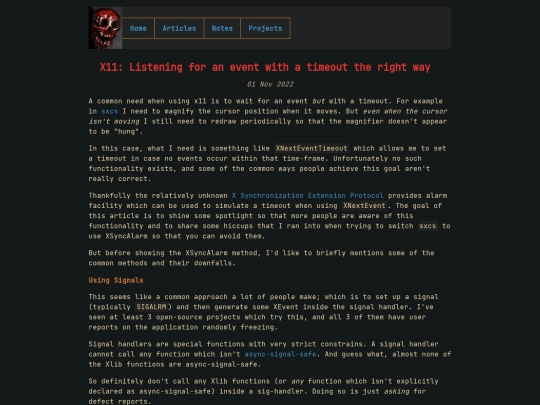 articles/x11-timeout-with-xsyncalarm screenshot