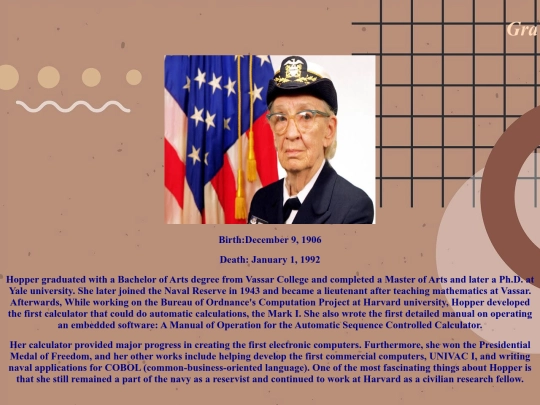 GraceHopper screenshot