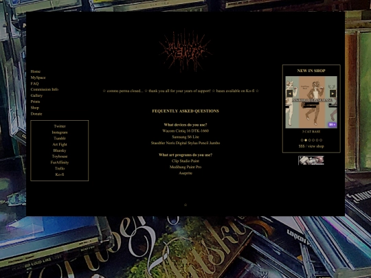 faq screenshot
