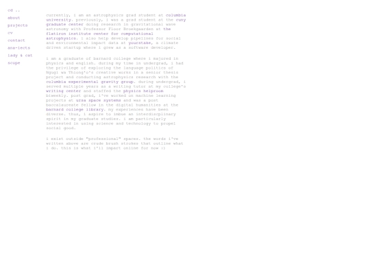 bio screenshot