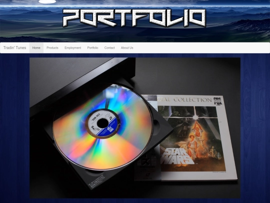 Portfolio screenshot