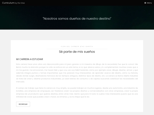 CVU/carrera screenshot