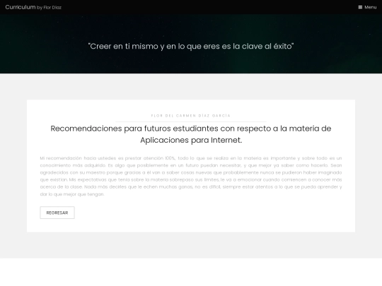 CVU/recomendaciones screenshot