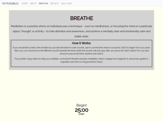 breathe screenshot