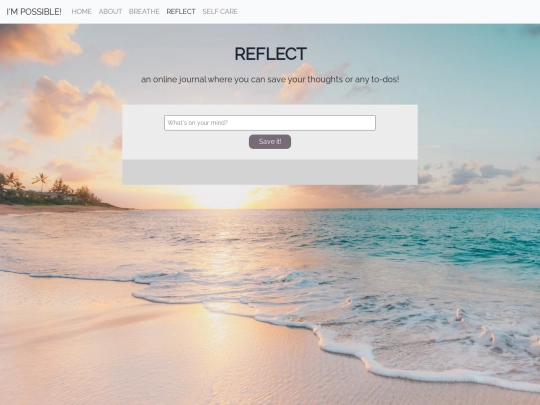 reflect screenshot