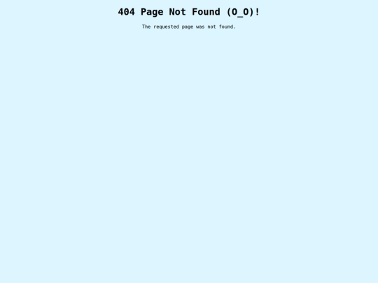 not_found screenshot