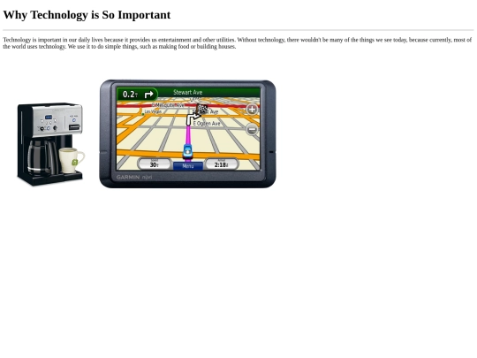 Technology screenshot