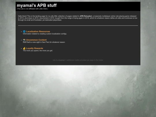 apb/main screenshot