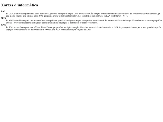 pagines/Llistesdefinicio screenshot