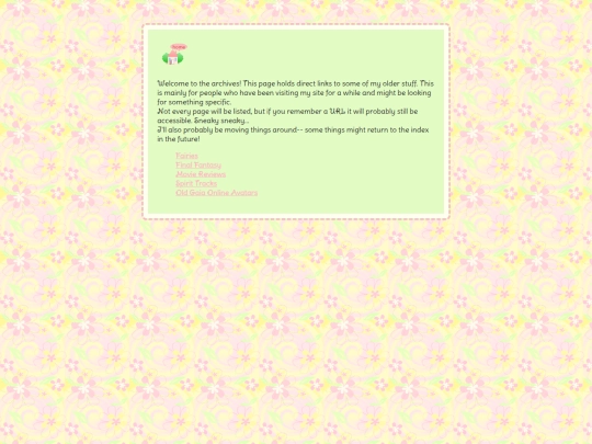 archive screenshot