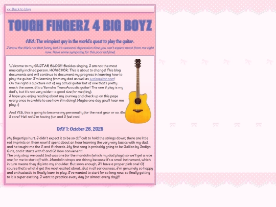 blog/guitar screenshot