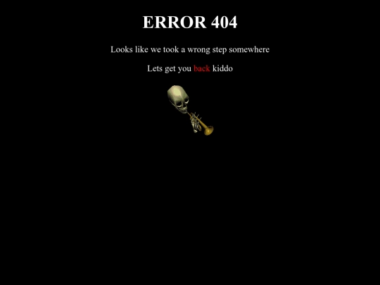 not_found screenshot