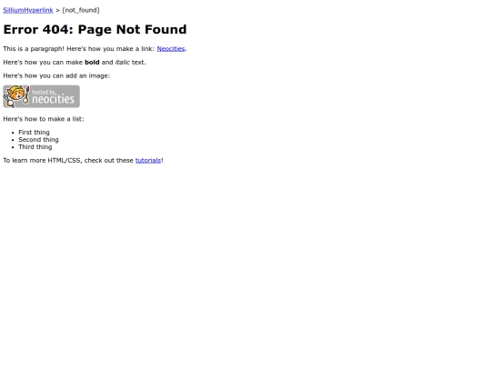 not_found screenshot