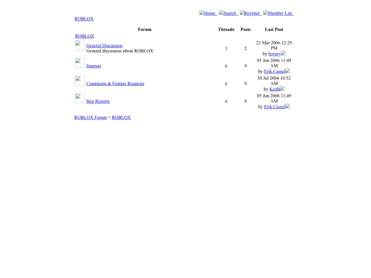 Portal/Forum/ShowGroup/fgbROBLOX Forum screenshot