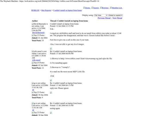 Portal/Forum/ShowPost/PostID=10 screenshot